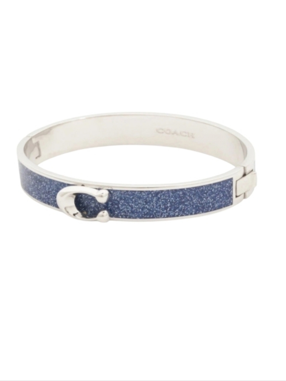 Coach Bangle C Logo  Glitter Bracelet